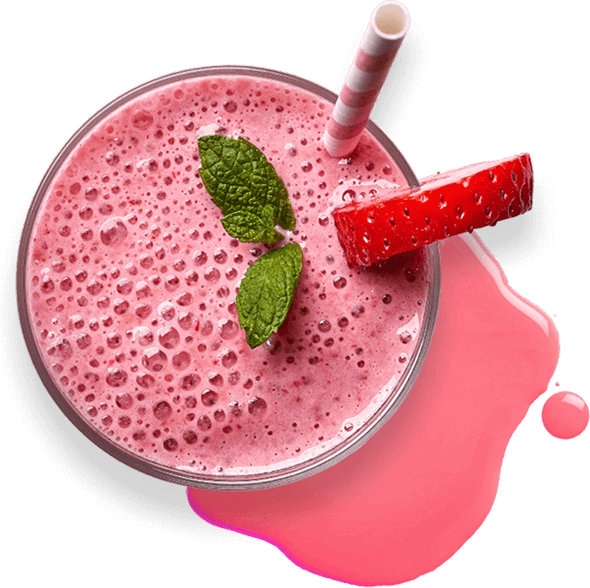 FRESH STRAWBERRY SHAKE